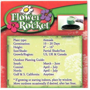 Flower Rocket Seed Kit
