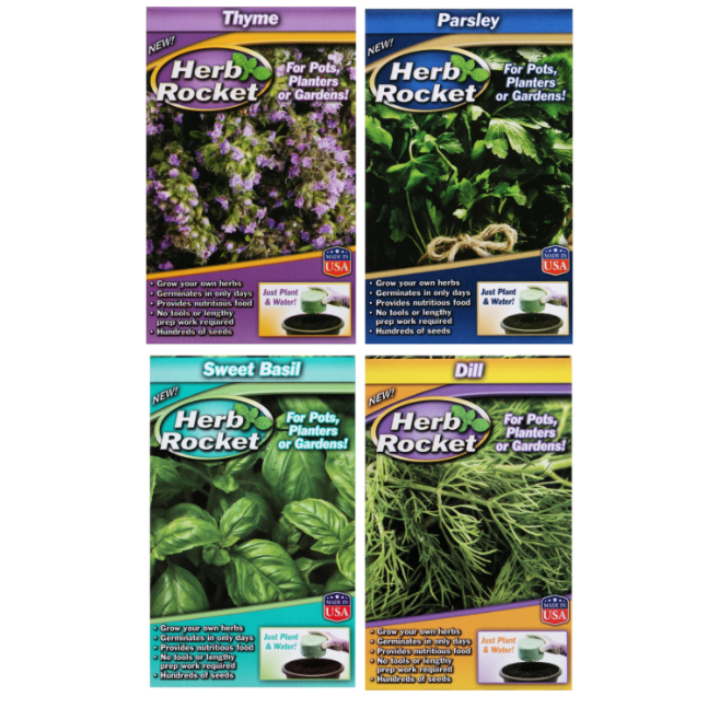 Herb Rocket Seed Kit